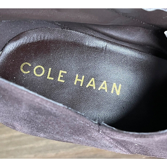 Cole Haan Grand 360 Women's Vestry Ankle Booties Size 5.5 Brown Suede Zip Up - Picture 14 of 16